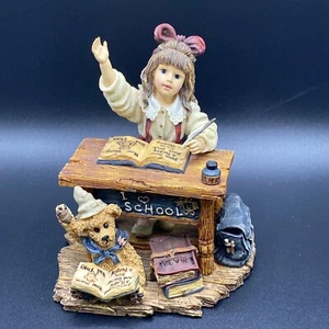 PE Boyds Collection Yesterday's Child Stephanie With Jim School Days #3540 - Picture 1 of 10