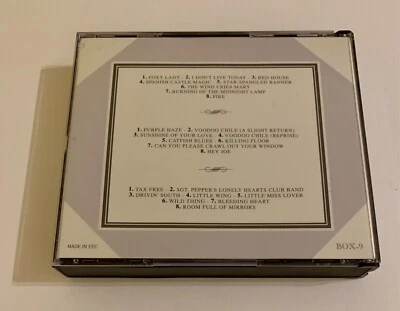 Import (Italy) CD (3 Discs 24 Songs) Jimi Hendrix Anthology (1993) greatest hits - Image 1 of 4