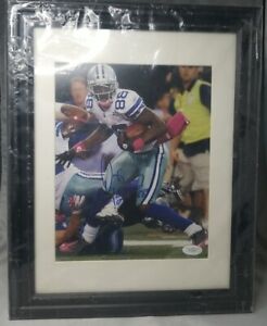 Dez Bryant Dallas Cowboys 88 Signed Framed Picture With Certificate Of...