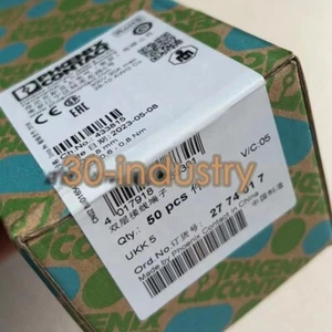 50Pcs/Box New For PHOENIX CONTACT Terminals UKK 5 2774017 - Picture 1 of 3