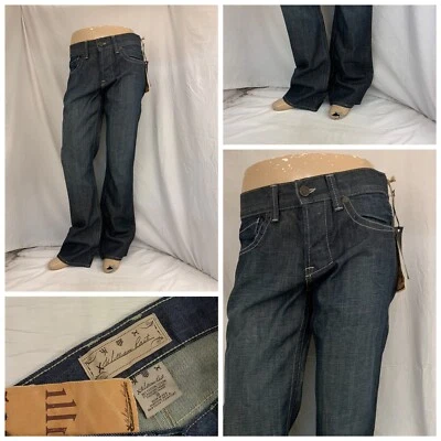 William Rast Jeans 30x34 Blue Dark Wash Cotton Poly Made In USA NWT YGI N1-319CG - Image 1 of 4