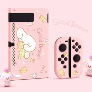Cinnamoroll Cute Pink Case Cover for Nintendo Switch Console Jon-Cons Protector - Picture 1 of 7