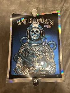 Foo Fighters Foil Poster Limited Edition 24/165 Fenway Park July 21, 2024  - Picture 1 of 6