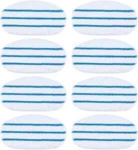 Mop Pads Replacement for PurSteam ThermaPro 10-in-1 Clean Reusable Washable 8pc