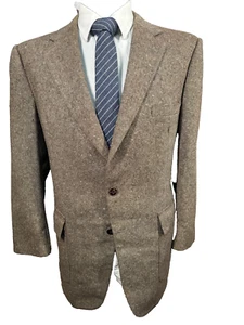 Abrigo Blazer Chaqueta 41S Abrigo Deportivo Lana TWEED FLECK BOTANY 500 Para Hombres Marrón 41S - Imagen 1 de 12