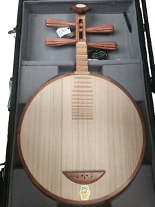 Yueqin - Dunhuang Chinese Moon Lute Guitar - 637-4 - Picture 1 of 14