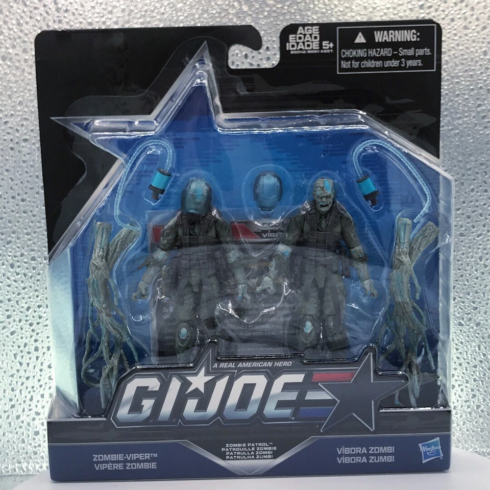 Gi Joe Cobra Zombie Patrol Viper 2-pack 50th Anniversary 2016 3.75 Hasbro