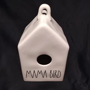 RAE DUNN CASETTA PER UCCELLINI "MAMA BIRD" ALTEZZA 9" - Foto 1 di 2