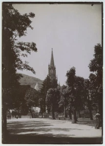 Elsass. Thann. Die Kirche. Citrat um 1900. - Bild 1 von 1