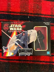 Star Wars Episode I SITH SPEEDER mit Darth Maul Figur MIP - Bild 1 von 2