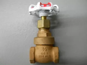 RED-WHITE VALVE FIG-NO 206A CLASS 125 3/8" - Picture 1 of 4