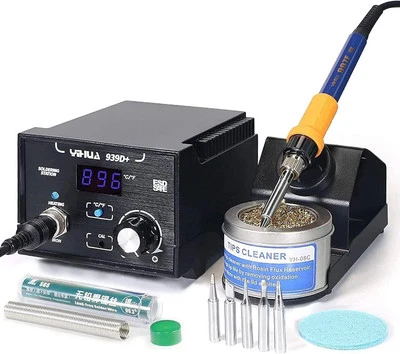 YIHUA 939D+ Digital Soldering Station,75W Equivalent with Precision Heat Control - Image 1 of 4