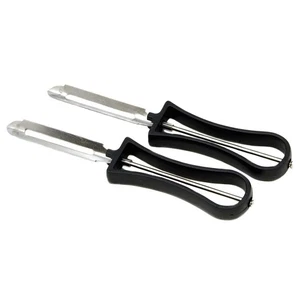Chef Craft 2pc Classic Stainless Steel Blade Potato / Vegetable Peeler Set - Picture 1 of 3