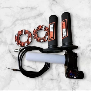 Throttle Assembly 7/8" Quick Twist Throttle Grips Protaper Pro Taper Universal - Foto 1 di 3