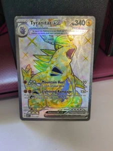 Tyranitar ex 211/197 Sv03: Obsidian Flames Holo Pokemon TCG Holo - Picture 1 of 4