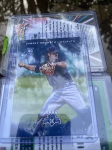 2017 PANINI DIAMOND KINGS #129 DANSBY SWANSON ATLANTA BRAVES RC - Foto 1 di 1