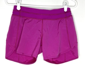 Ivivva by Lululemon Mädchen 14 sportliche Laufshorts beerenrosa 4-1/2" Schrittlänge - Bild 1 von 7