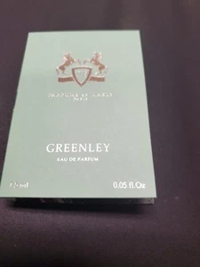 Parfums De Marly Greenley Eau de Parfum Sample Spray 0.05oz/1.5ml Official Card - Picture 1 of 3
