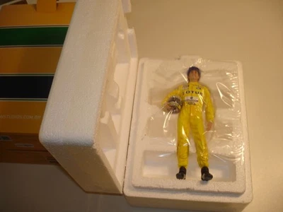 Figurina F1 Ayrton Senna Monaco GP 1987 Iron Studios Lotus F1 Limited 1:10 IMBALLO ORIGINALE - Immagine 1 di 4