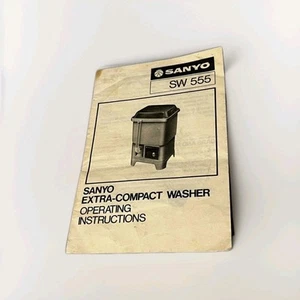 mini lavatrice portatile (giapponese) solo manuale SW-555 - Foto 1 di 2