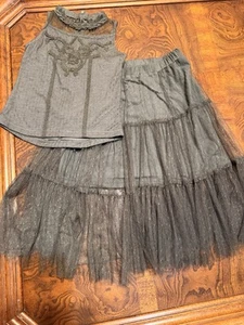 Mia Joy Joyfolie NWT, Burnt Olive Green, Girls, Bodice /Skirt Set, Size 6 - Picture 1 of 11