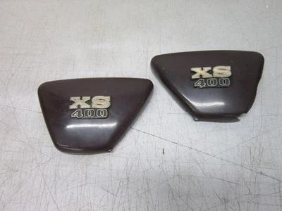 Yamaha XS400 1979 cubiertas laterales con emblemas Foto 1 de 4