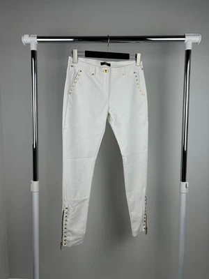 Pantalones ajustados Versus Versace blancos para mujer talla S Foto 1 de 4