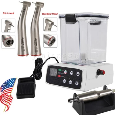 Dental LED Electric Brushless Micro Motor with Water Tank /1:5 LED Contra Angle - Image 1 of 4