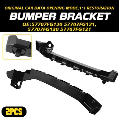 Front Left & Right Bumper Retainer Bracket Fit 2011 2012-2014 Subaru Impreza WRX Foto 1 de 4