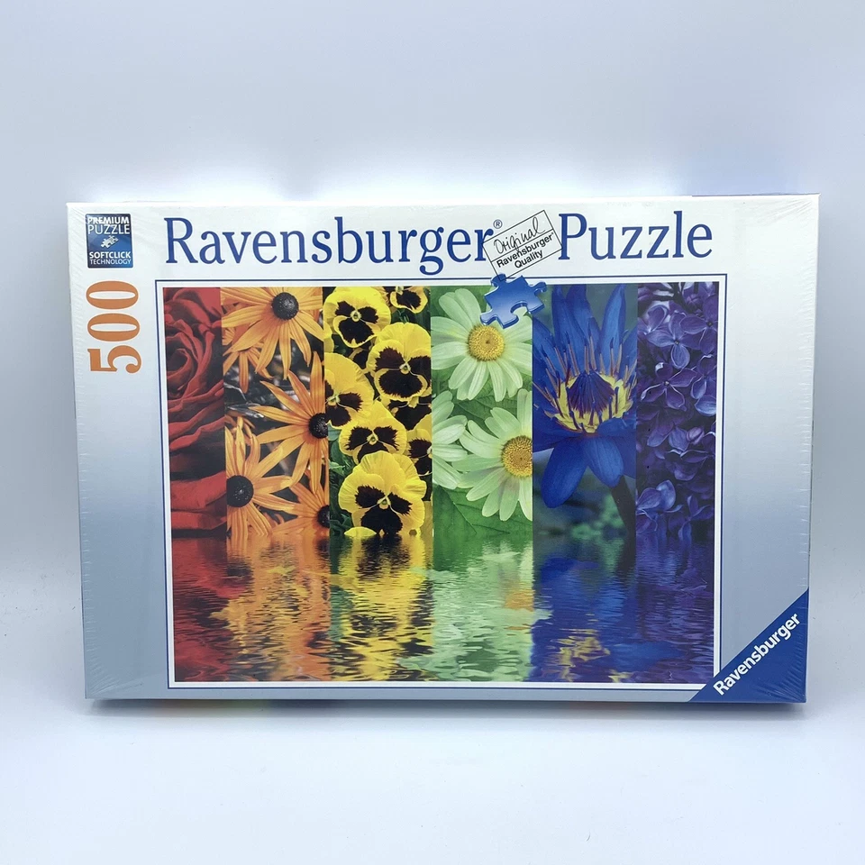 Ravensburger 500 Piece Puzzle Floral Reflections 19 X 14