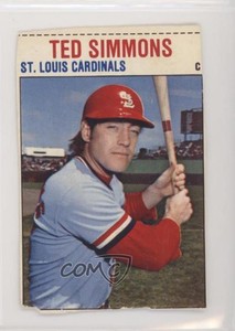 1979 Hostess All-Star Team Ted Simmons #44 HOF
