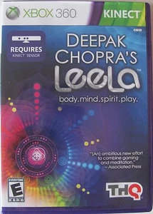 Deepak Chopra LEELA Videospiel Xbox 360 (benötigt Kinect Sensor) komplett  - Bild 1 von 3