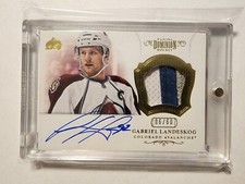 12-13 Panini Dominion Gabriel Landeskog 3Clr patch auto. #06/60