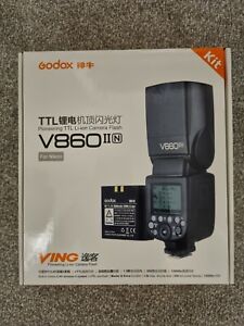 Godox Ving V860IIS 2.4G HSS1/8000s TTL Camera Flash Speedlight for NIKON