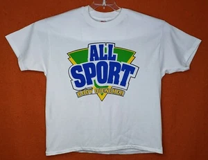 Vintage All Sport Body Quencher Graphic T-Shirt Men's XL (46-48) Made In USA NOS - Foto 1 di 8
