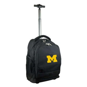 Michigan Premium Wheeled Backpack in Black - Picture 1 of 6