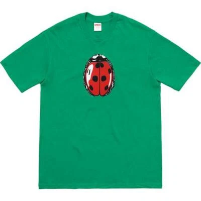 Camiseta Supreme Ladybug Verde Negra S/S 18 Foto 1 de 3
