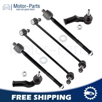 Kit de barras estabilizadoras delanteras y barras de amarre interiores exteriores para Volvo C70 2006-2013 S40 2004-2011 Foto 1 de 4