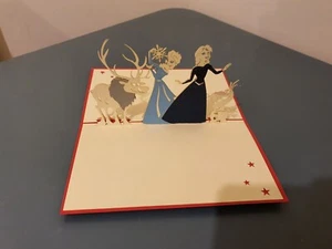 3d Popup Frozen Disney Card - Picture 1 of 2
