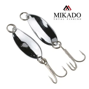 1x MIKADO Trout Ice Spoon trucha mini intermitente 2,2 cm/1,4 g/plata/plata - Imagen 1 de 1