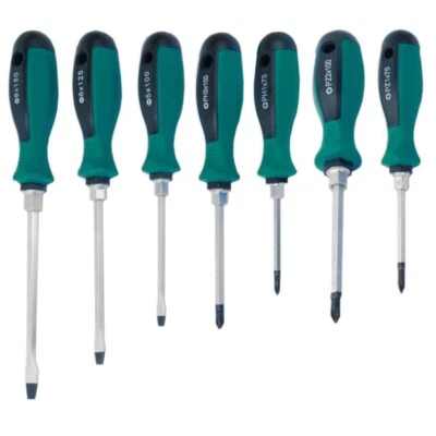 Brüder Mannesmann Seven Piece Screwdriver Set 11115 - Image 1 of 2