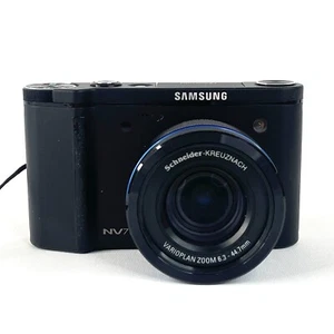 Samsung NV7 OPS 7.2MP Black Digital Camera Tested Works w/ Battery & Memory Card - Picture 1 of 13