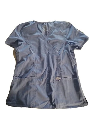 Cherokee Infinity Scrub Top Women’s M V-Neck Stretch Uniform Shirt New (No Tags) - Image 1 of 4
