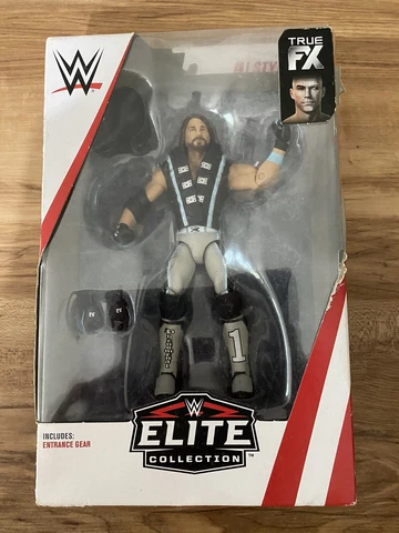 AJ Styles WWE Elite Collection Action Figure 2018 Top Picks Mattel True FX New Cover
