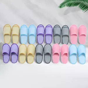 Zapatos de Boda Chanclas Mocasines Hotel Zapatillas Hogar de Invitados Lino Sin Cordones Unisex - Imagen 1 de 30