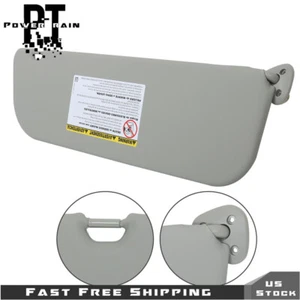 For Ford E150 E250 E350 Van 2009 2010-2014 Sun Visor Gray Left Driver Side - Picture 1 of 10