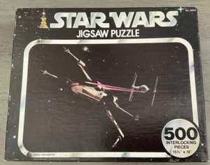 VTG KENNER Star Wars Jigsaw Puzzle 500 Pieces Series Spacebattle 1972 - Picture 1 of 10