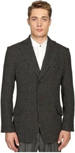 Vivienne Westwood Men's Hopsack Sport Coat Beige Dot Size 50 Nwt - Picture 1 of 3