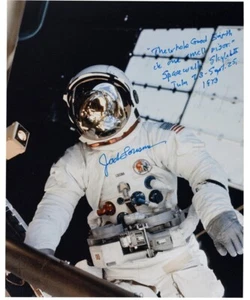 Foto Autografiada JACK LOUSMA 73 Skylab II 3 Spacewalk VISERA TIERRA COMPLETAMENTE BUENA 78 - Imagen 1 de 1