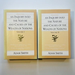 The Wealth of Nations: An Inquiry into the Nature… Volume 1 & 2 by Adam Smith - Picture 1 of 15